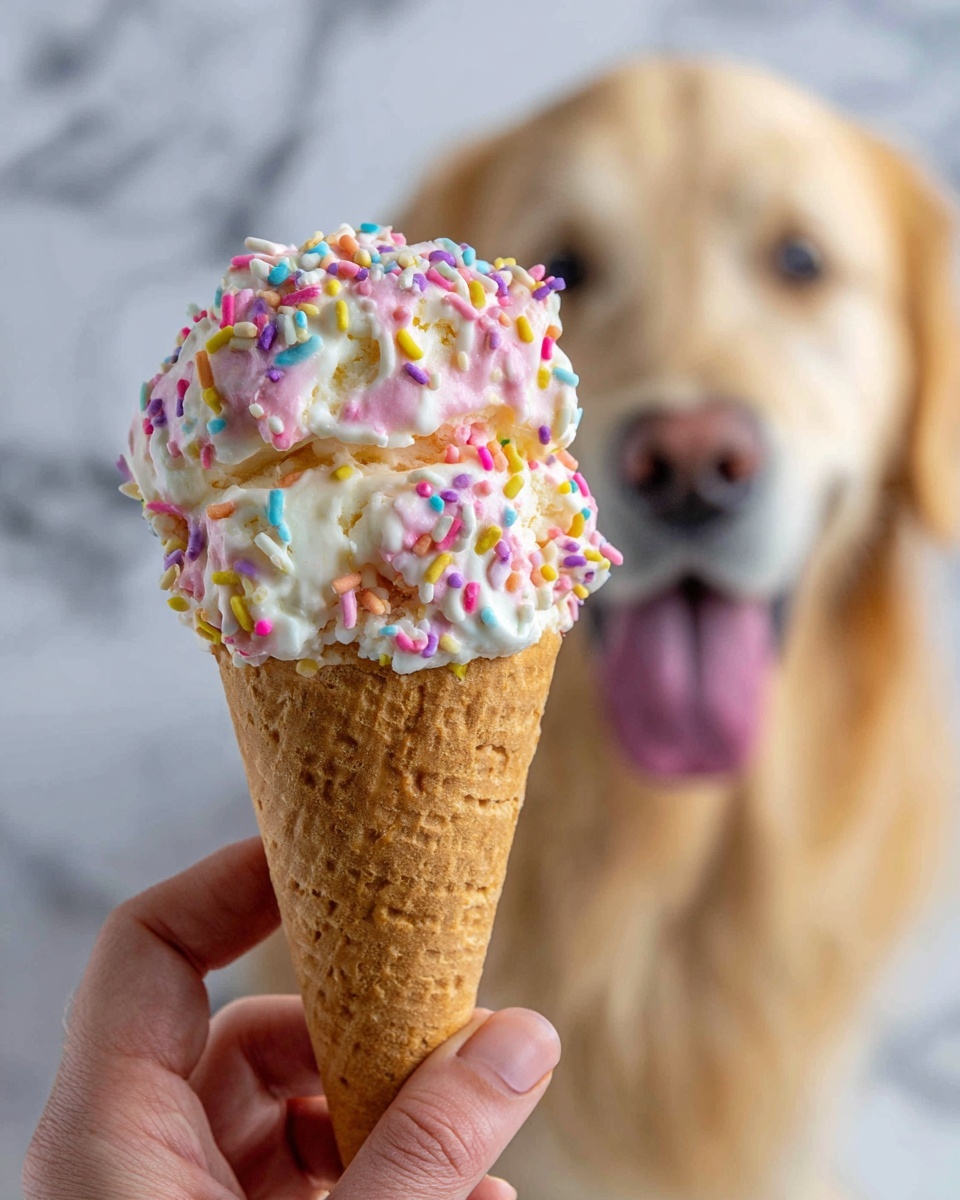 DIY Doggy Ice Cream Recipe - Recipe Image