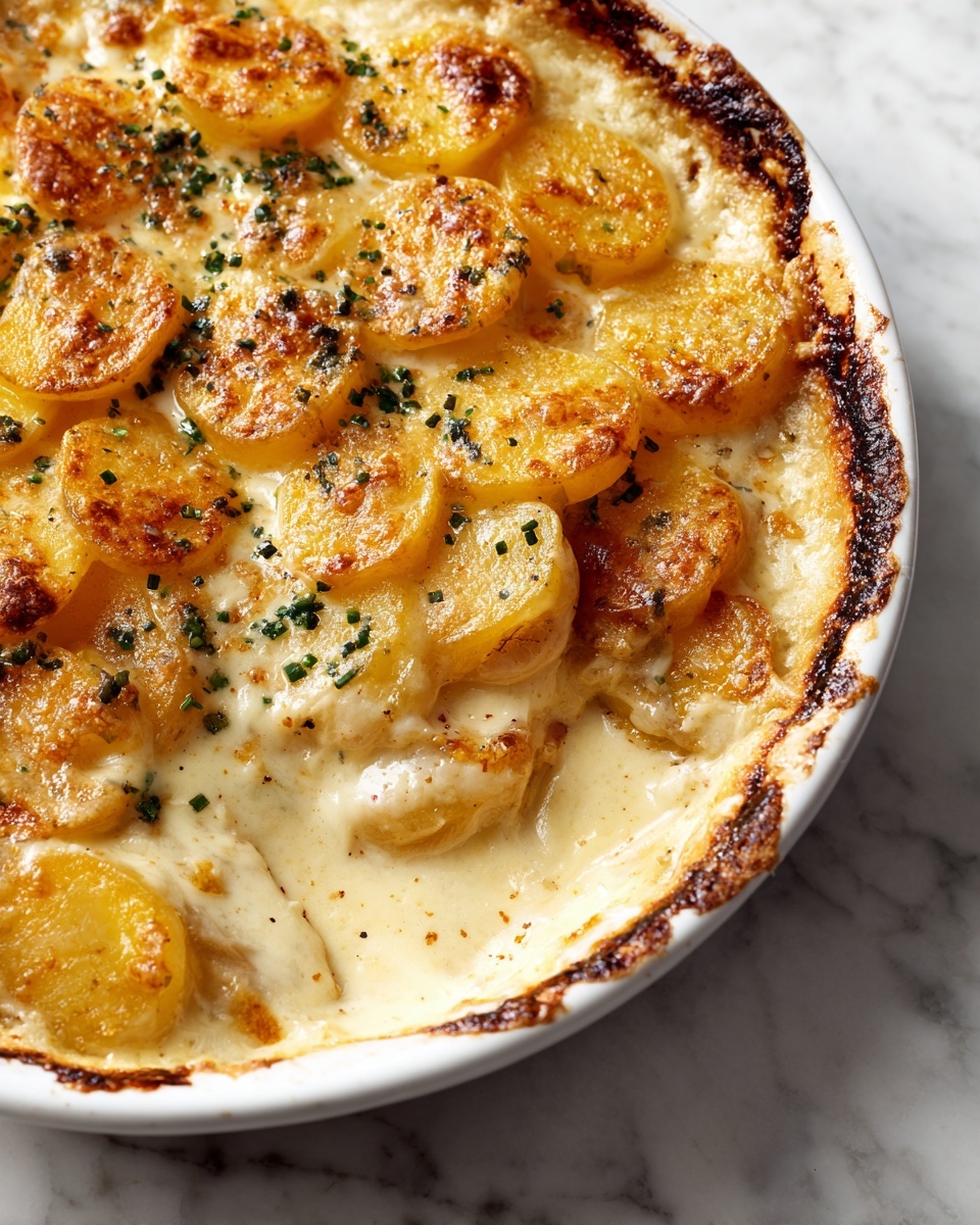 Cheesy Scalloped Potatoes Recipe - Recipe Image