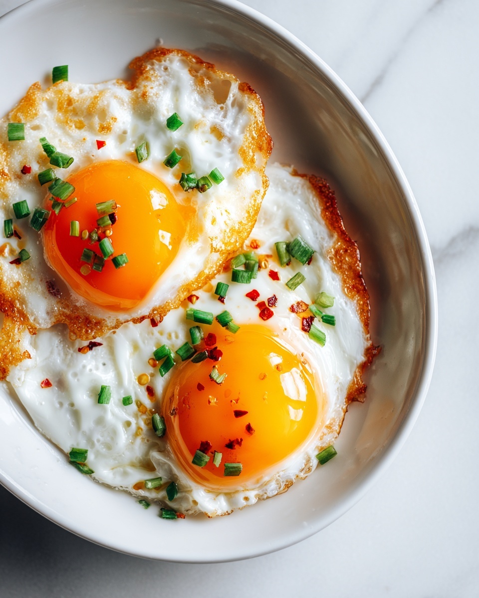 Crispy Cheese Chili Oil Eggs Recipe - Recipe Image