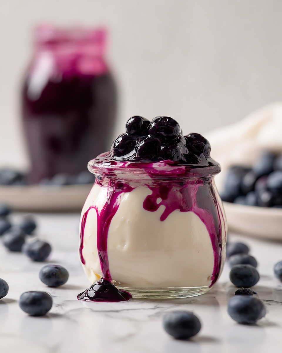 High Protein Cheesecake Jars with Fruit Toppings Recipe - Recipe Image