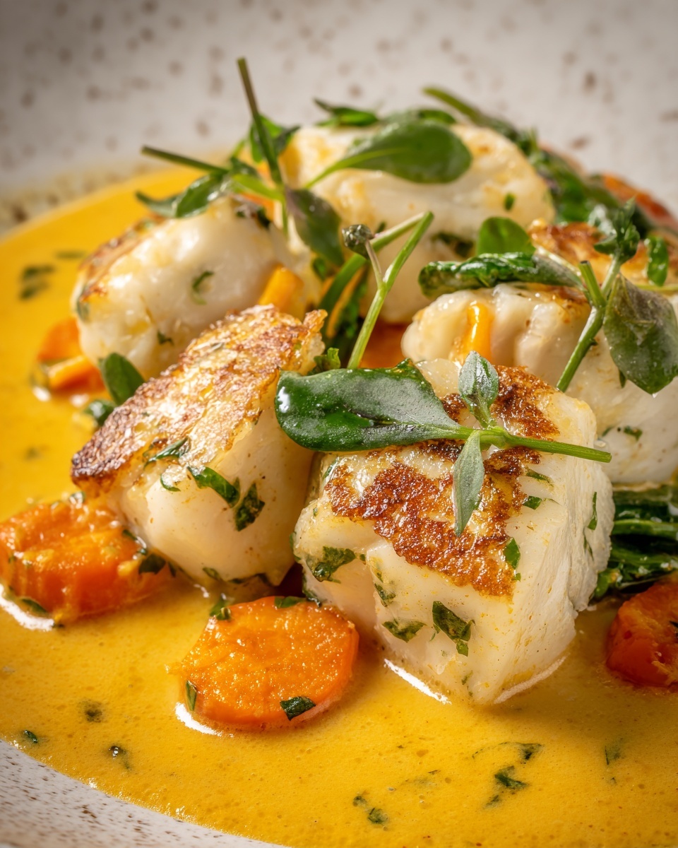 Zesty Coconut Lime Fish Soup Recipe - Recipe Image