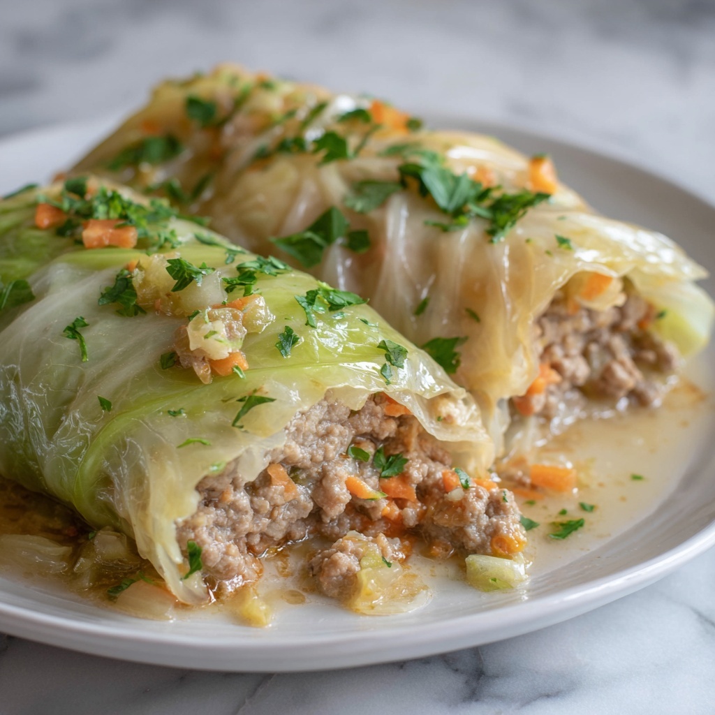 Hearty Ground Beef and Cabbage Skillet Recipe - Recipe Image