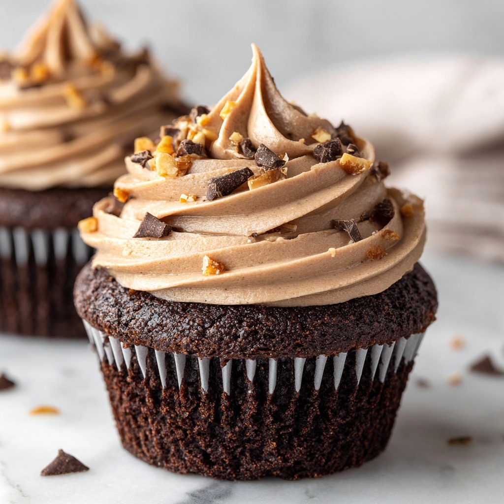 Mouth-Watering Irresistible German Chocolate Cupcakes Recipe - Recipe Image