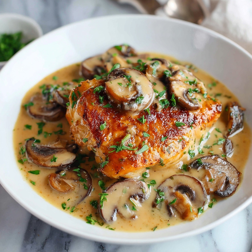 Chicken and Garlic Gravy with Cheesy Mashed Potatoes Recipe - Recipe Image