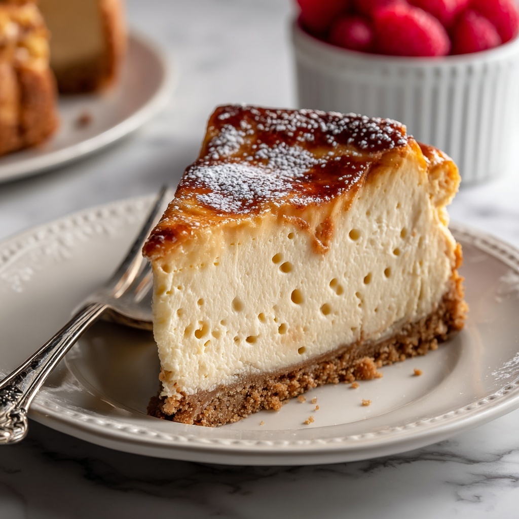 Crème Brûlée Cheesecake Recipe - Recipe Image