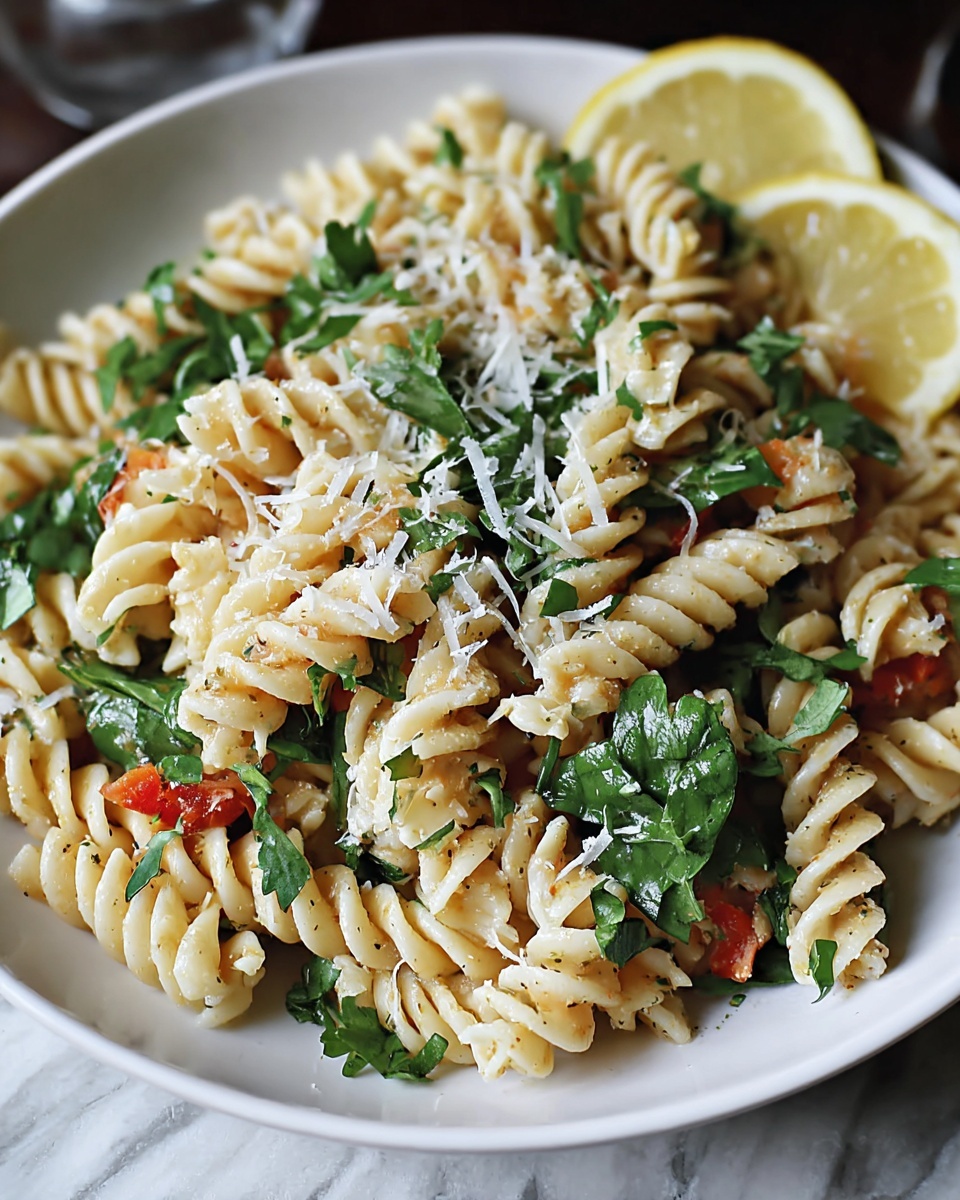 Lemon Basil Parmesan Pasta Salad: An Incredible Ultimate Recipe - Recipe Image