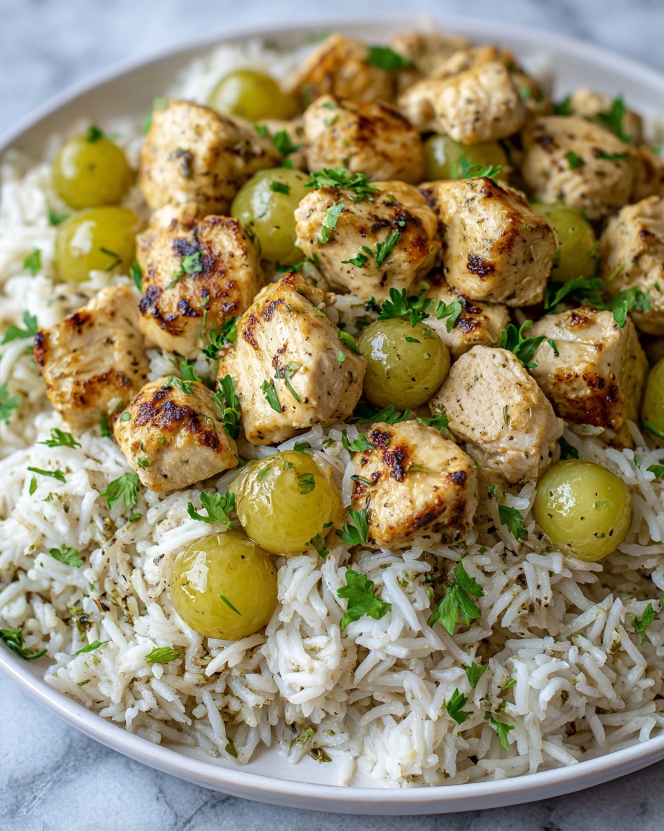 Instant Pot Greek Chicken and Rice Recipe - Recipe Image