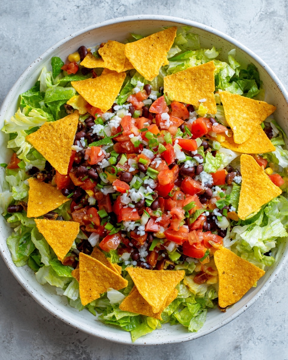 Delicious Dorito Taco Salad Recipe - Recipe Image
