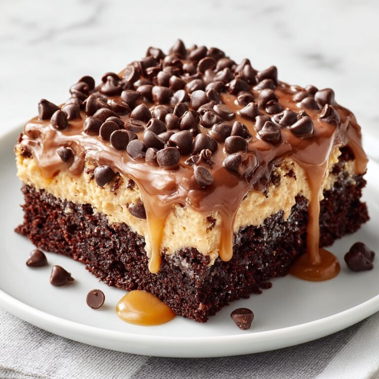 German Chocolate Poke Cake Recipe