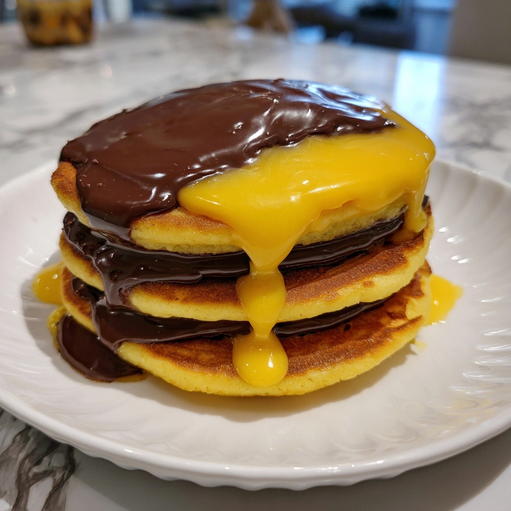 Smash Burger Pancakes: A Fun Twist on Breakfast Recipe - Recipe Image