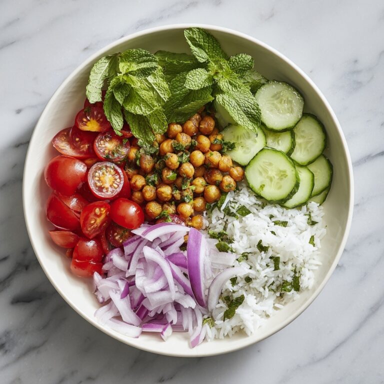 Mediterranean Chickpea Bowls with Tahini Sauce Recipe