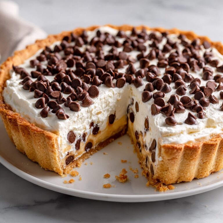 Chocolate Chip Cannoli Pie Recipe