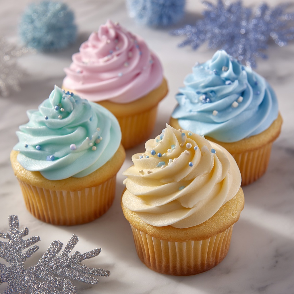 Cotton Candy Cupcakes Recipe - Recipe Image