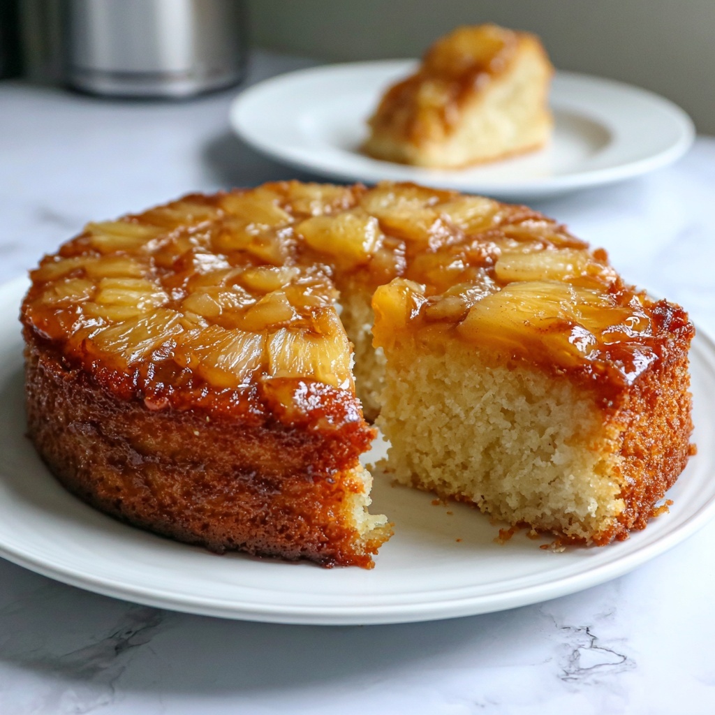 Pineapple Juice Cake with Glaze Recipe - Recipe Image