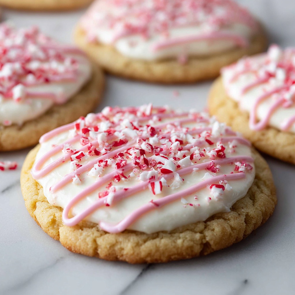 Peppermint Cheesecake Cookies Recipe - Recipe Image