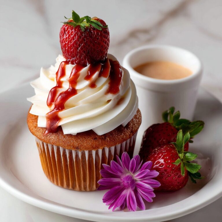 Real Strawberry Cupcakes Recipe