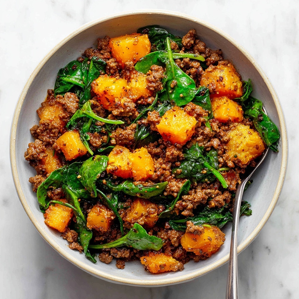 Ground Beef Skillet with Sweet Potatoes & Zucchini Recipe - Recipe Image