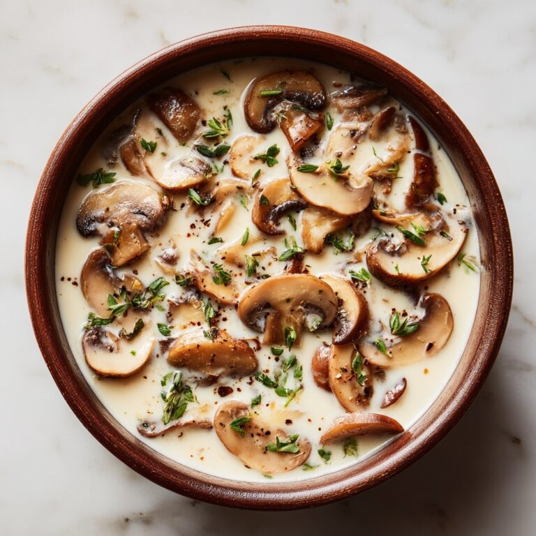 Creamy Mushroom Soup Recipe
