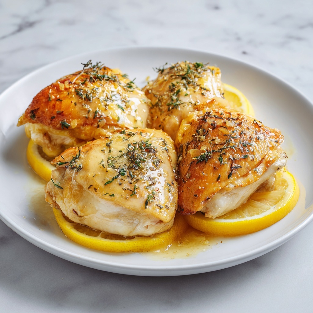 Lemon Chicken with Lemon Butter Sauce Recipe - Recipe Image
