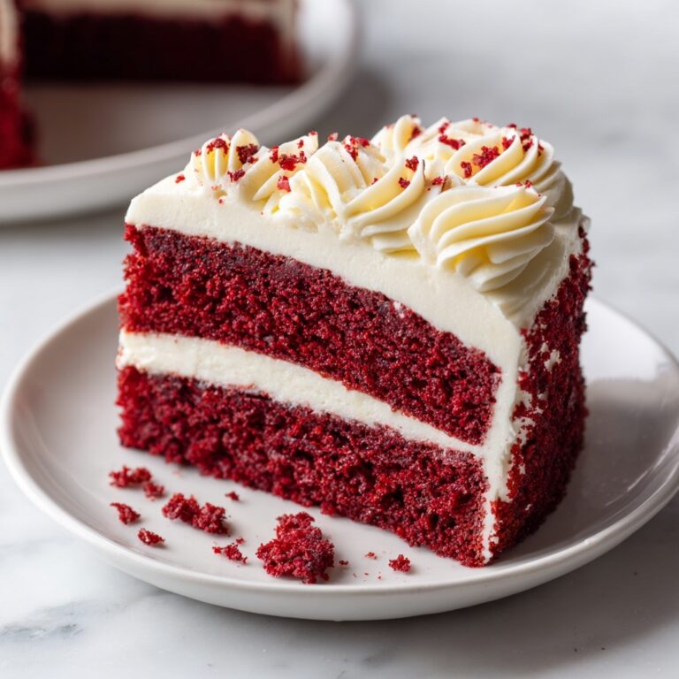 Red Velvet Cake with Cream Cheese Frosting Recipe