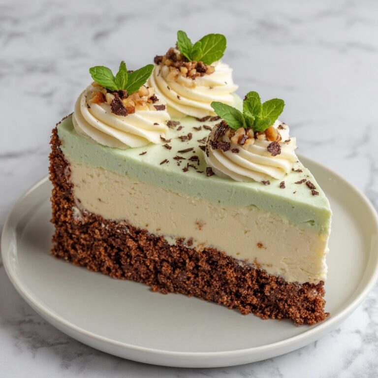 Pistachio Cheesecake with Almond Crust Recipe