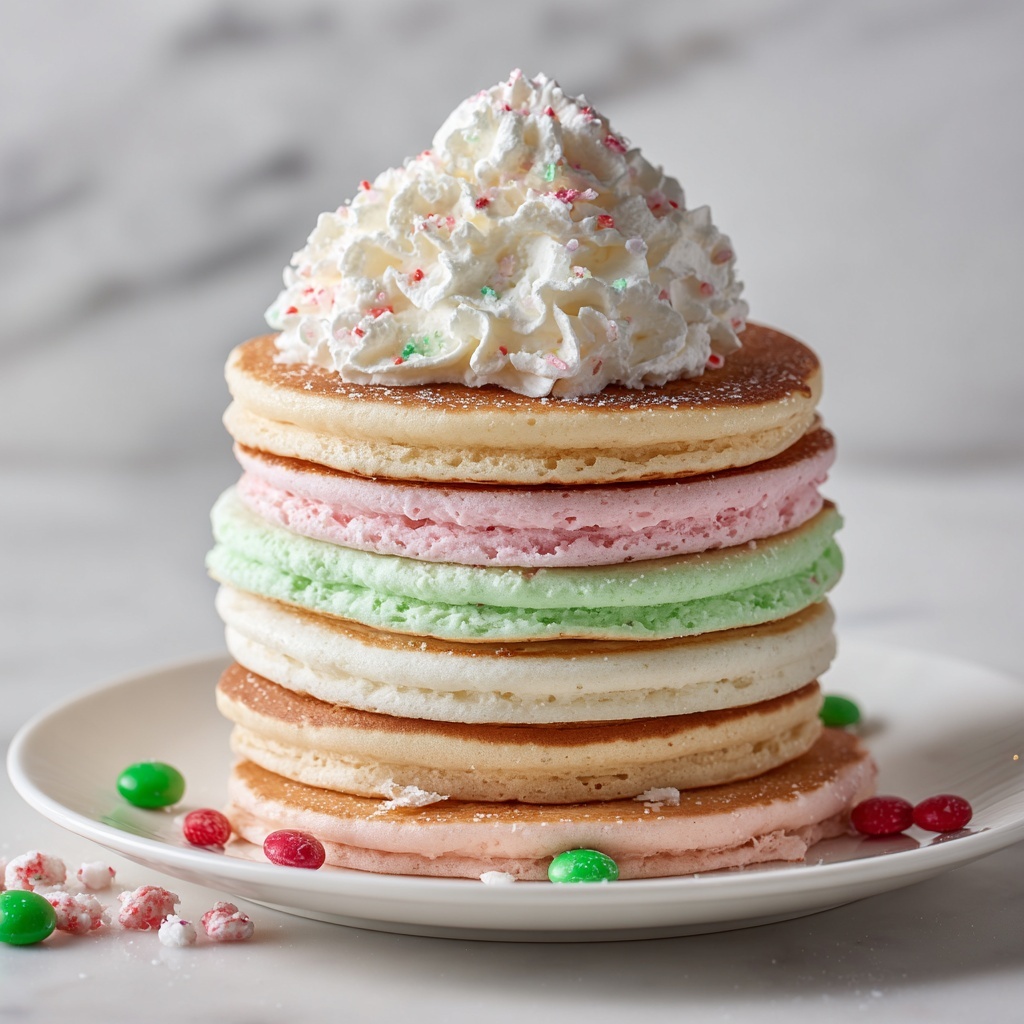 Christmas Tree Pancakes Recipe - Recipe Image