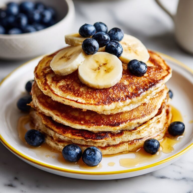 Fluffy Greek Yogurt Pancakes Recipe