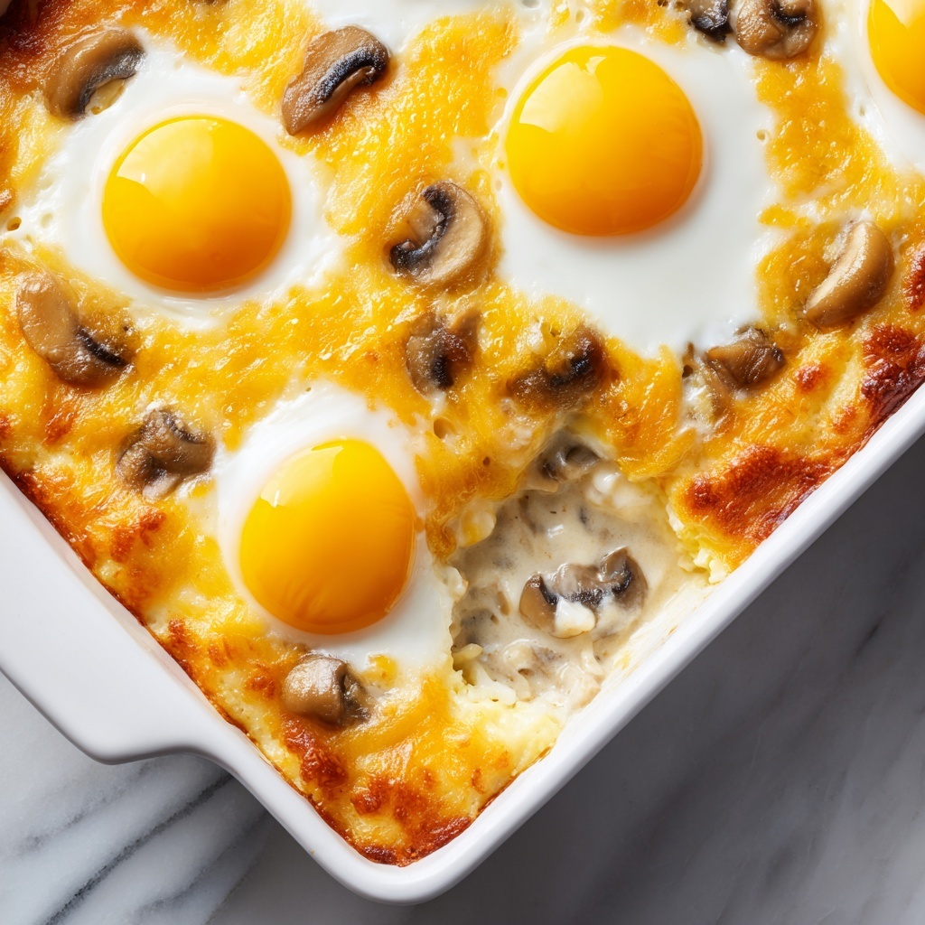 Biscuits and Gravy Breakfast Casserole Recipe - Recipe Image