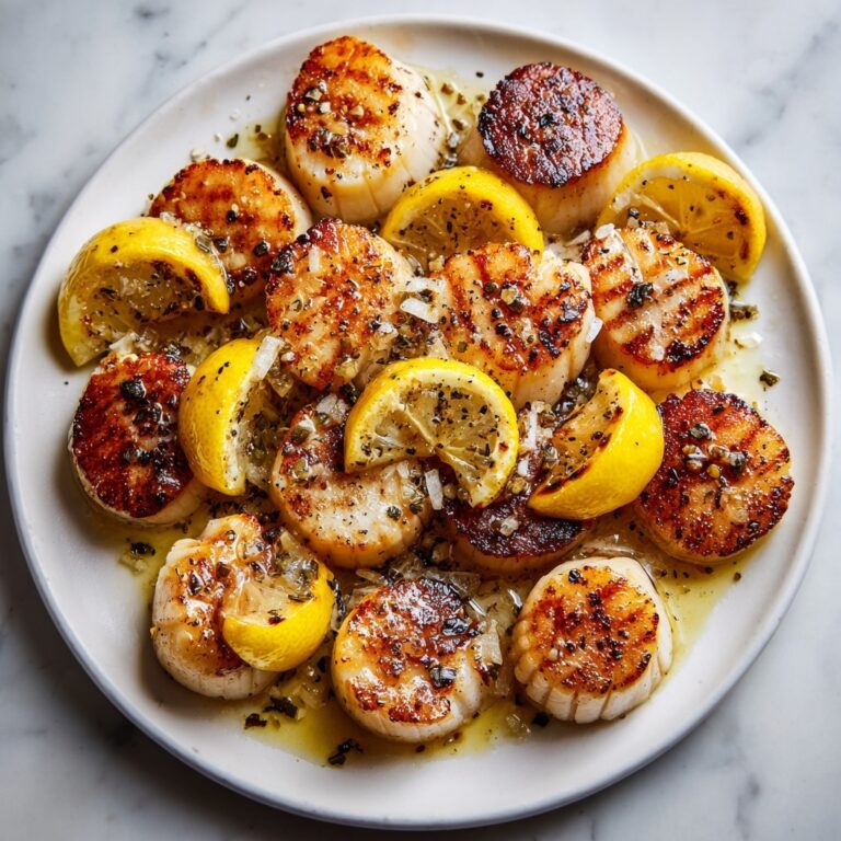 Lemon Butter Scallops Recipe