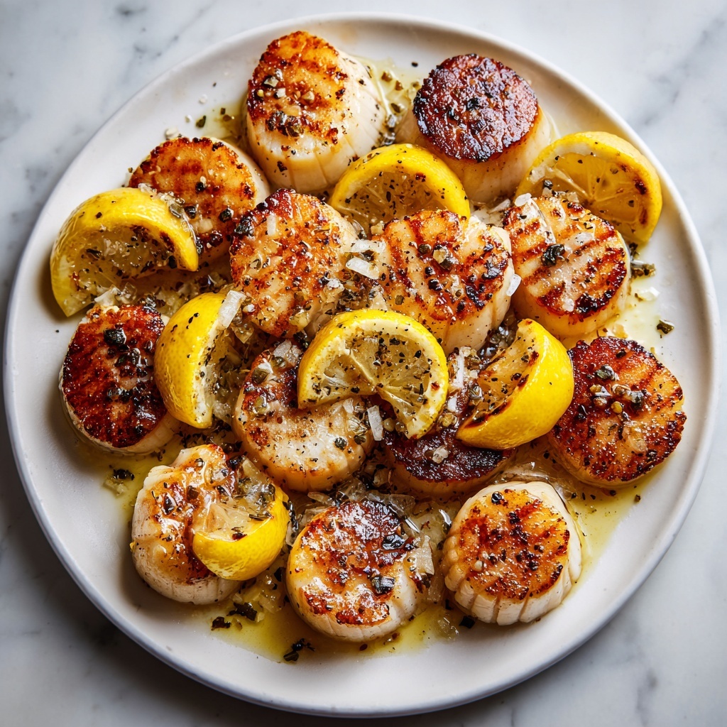Lemon Butter Scallops Recipe - Recipe Image