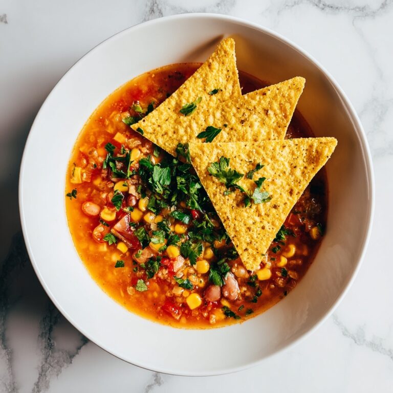 Salsa Verde Tortilla Soup Recipe