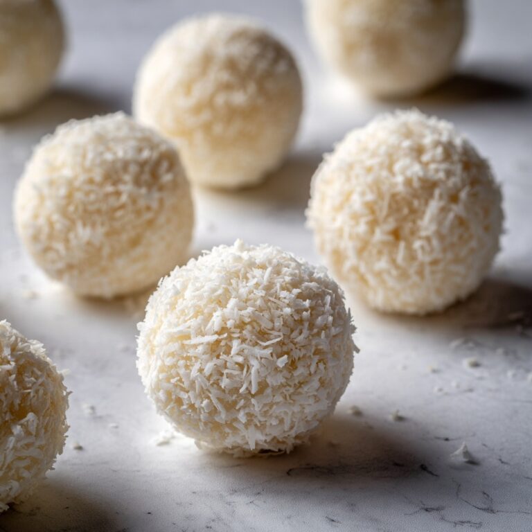 Snowballs Coconut Fudge Truffles Recipe