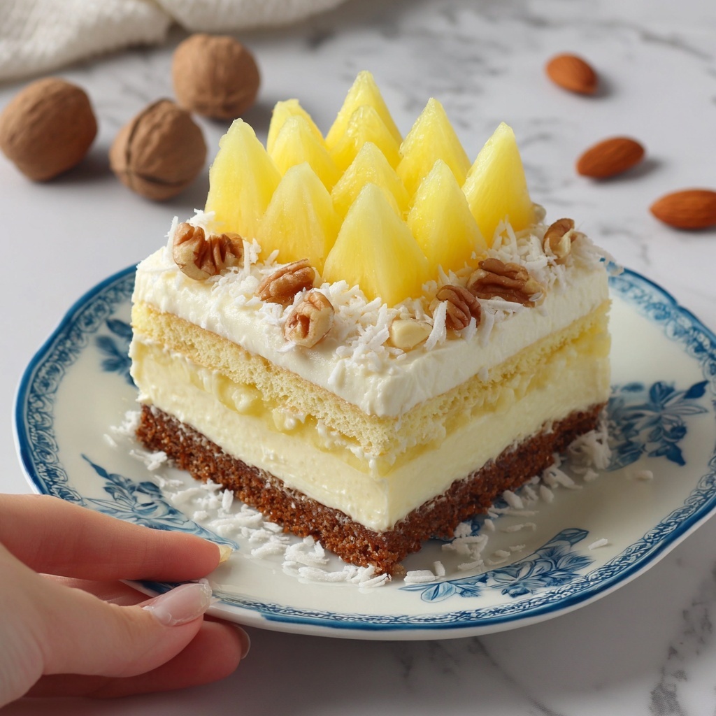Hawaiian Pineapple Cake Recipe - Recipe Image