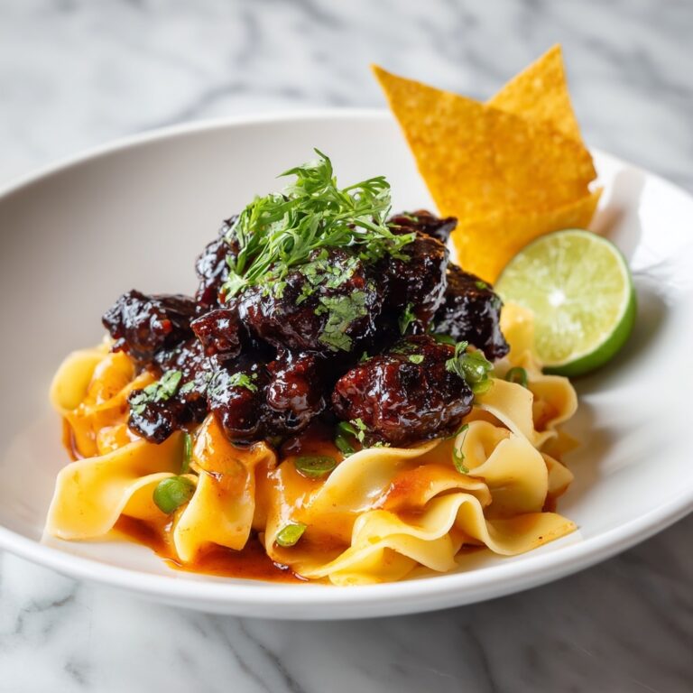 Curry Goat Noodles Recipe