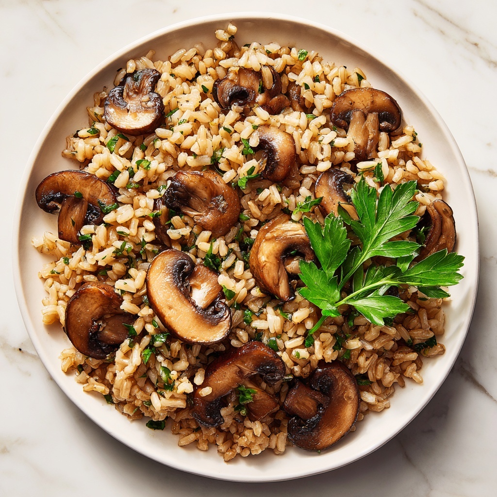 Farro with Wild Mushrooms Recipe - Recipe Image