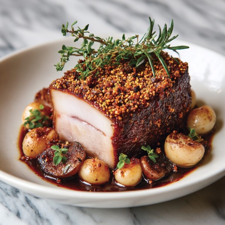 Herb-Crusted Roasted Lamb at Home Recipe