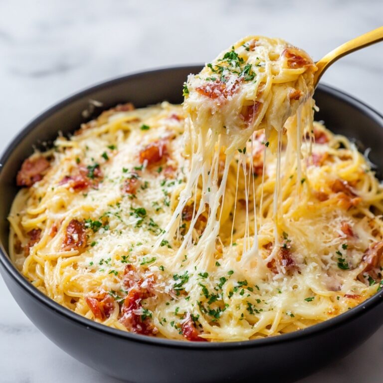 Creamy Chicken Spaghetti Bake Recipe