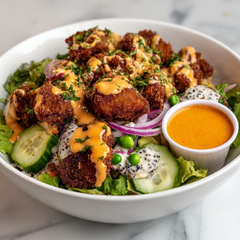 Fried Buffalo Chicken Salad Recipe