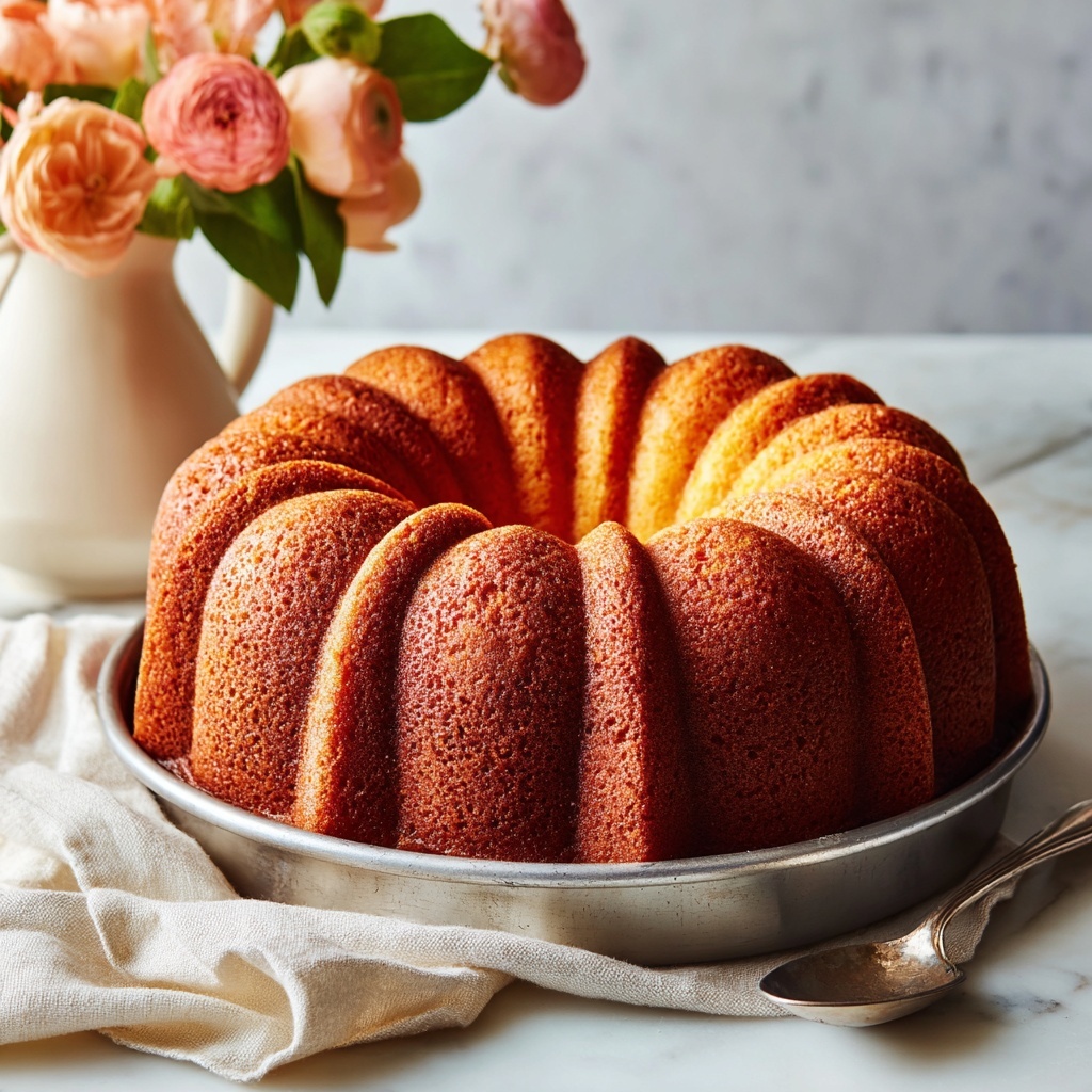 Million Dollar Pound Cake Recipe - Recipe Image