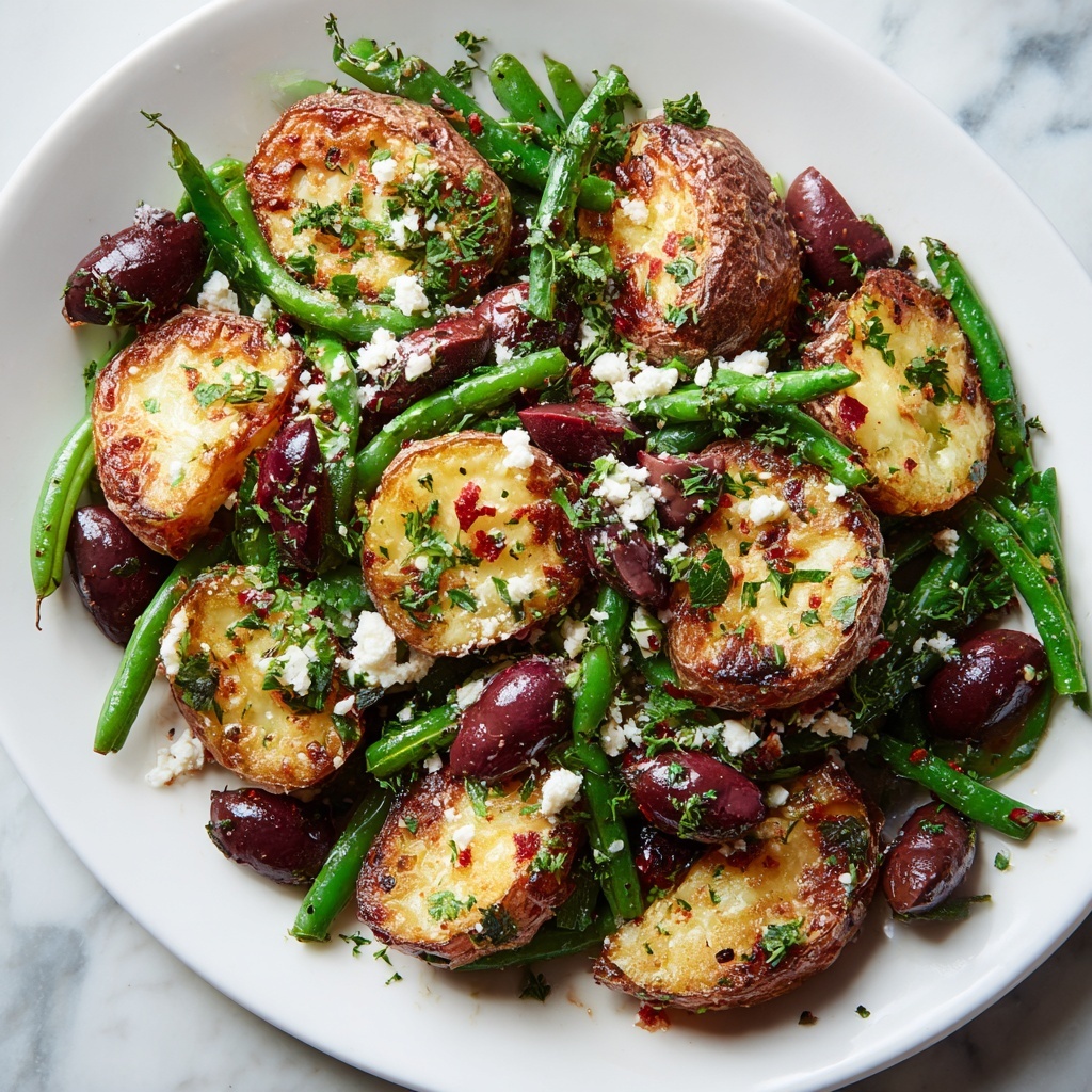 Warm Green Bean and Crispy Potato Salad Recipe - Recipe Image