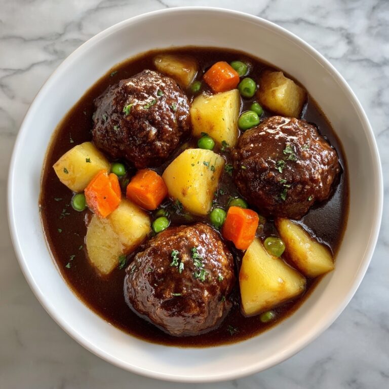 Hearty Meatball Stew Recipe