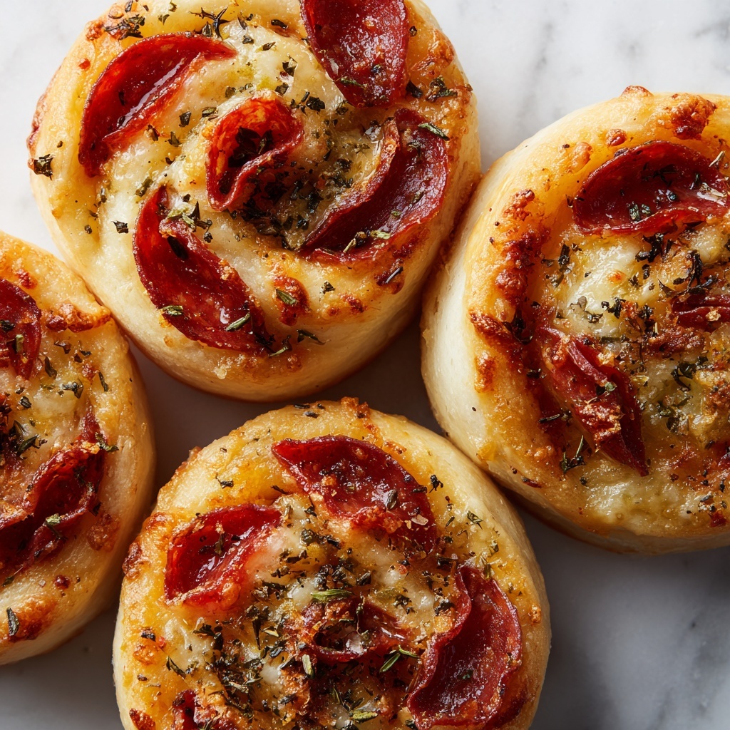 Homemade Pepperoni Pizza Rolls Recipe - Recipe Image