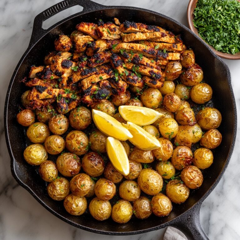 Chicken and Potato Skillet with Lemon and Parsley Recipe