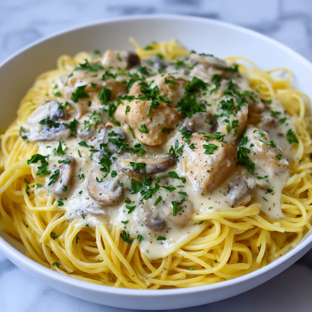 Easy Chicken Tetrazzini Recipe - Recipe Image
