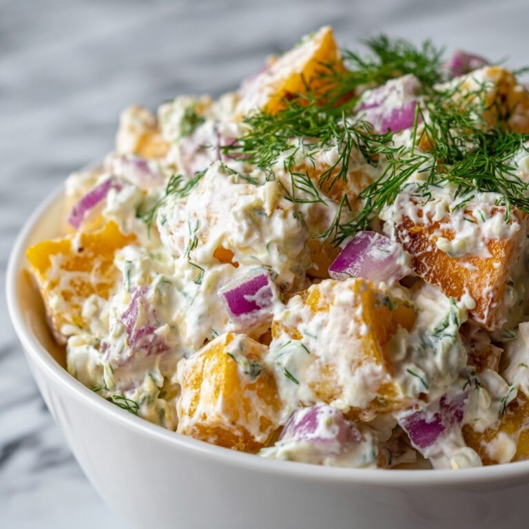 Smashed Roasted Potato Salad Recipe