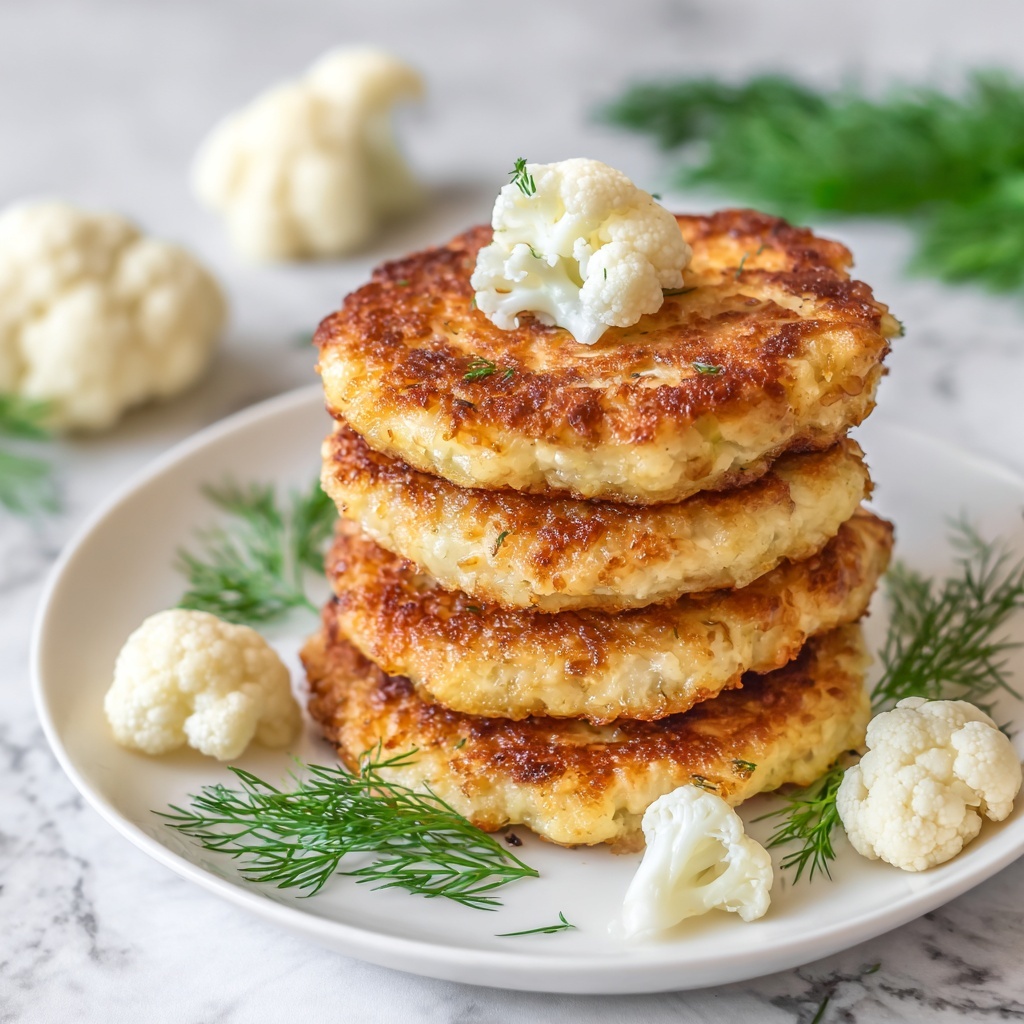 Basic Cauliflower Fritters Recipe - Recipe Image