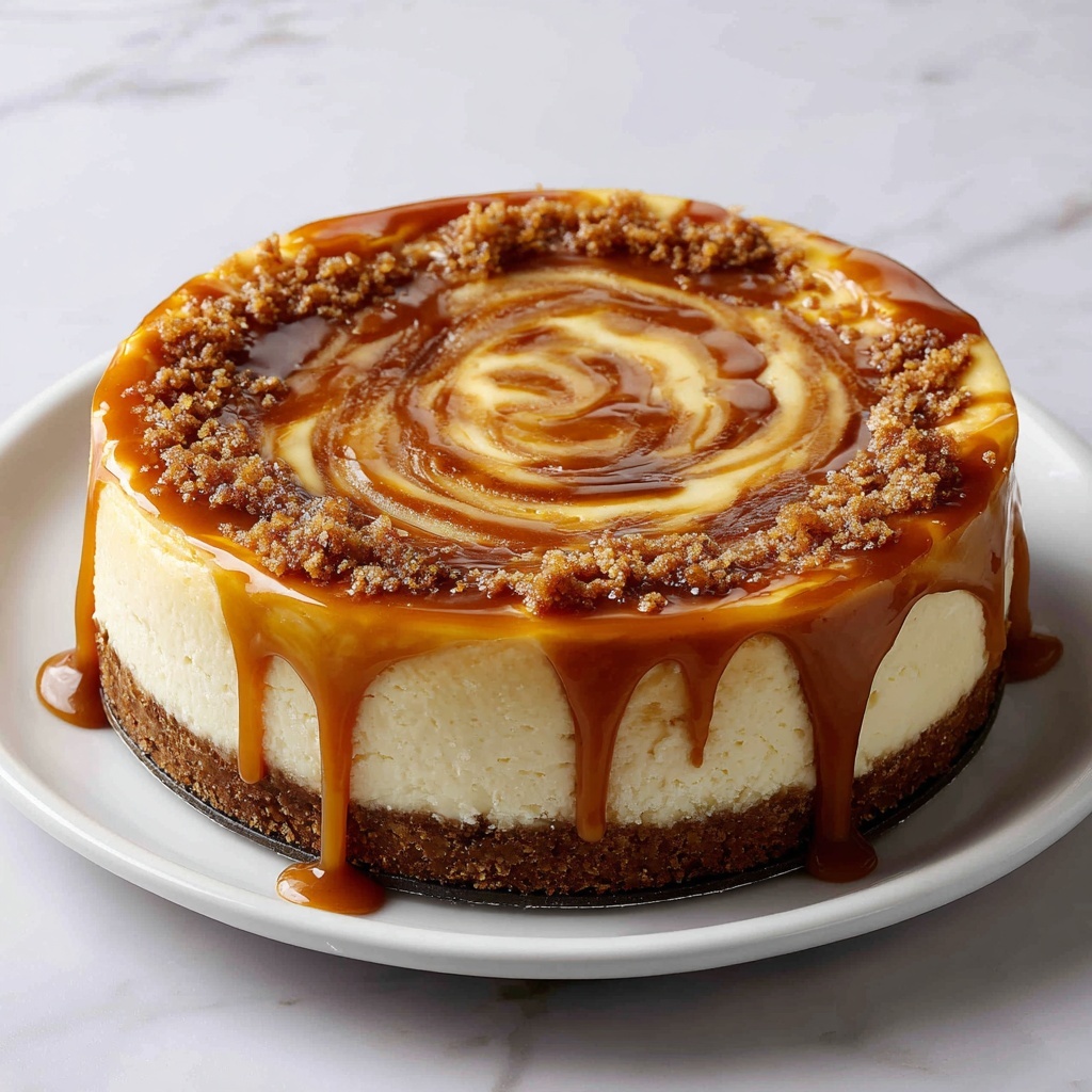 Cinnamon Roll Honeybun Cheesecake Recipe - Recipe Image