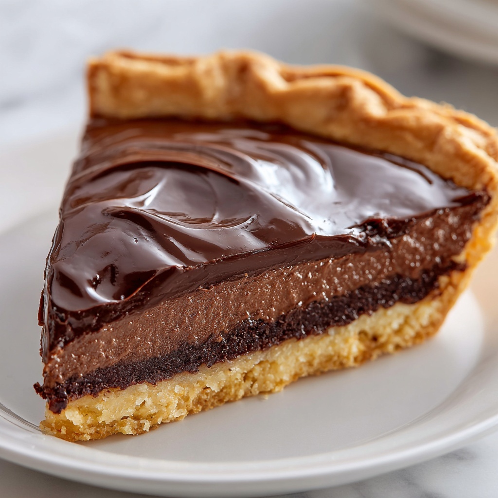 Hot Fudge Pie Recipe - Recipe Image