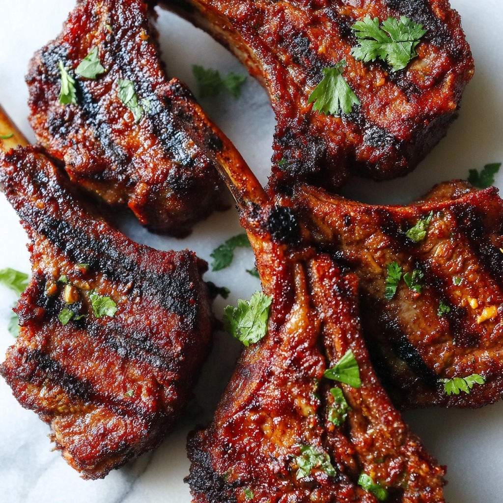Tandoori Masala Lamb Chops Recipe - Recipe Image
