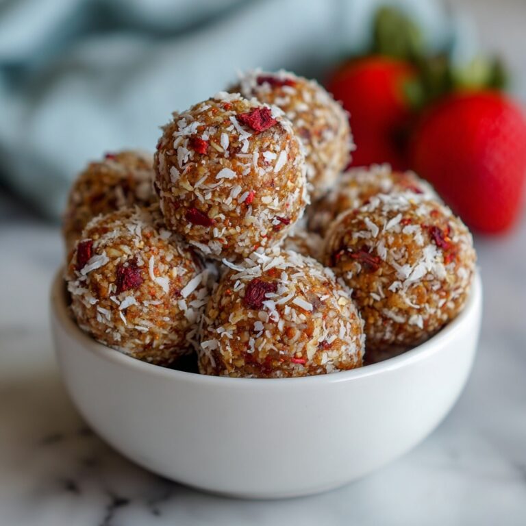 Strawberry Protein Balls: Perfect & Healthy Snack Recipe